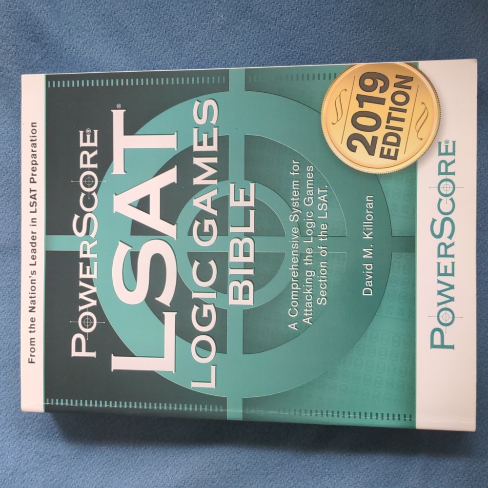PowerScore LSAT Logic Games Bible book